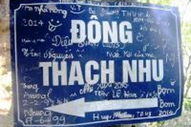 Xã “kêu” khó, Sở chưa tìm ra hướng giải quyết vụ vẽ bậy lên danh thắng