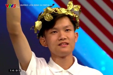 Nam sinh Đắk Lắk không có đối thủ ở cuộc thi tuần Olympia