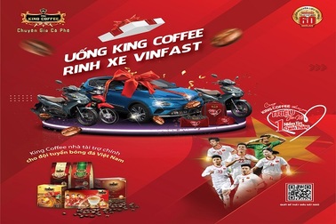 Xuất hiện khách hàng thứ năm trúng xe máy Honda của King Coffee