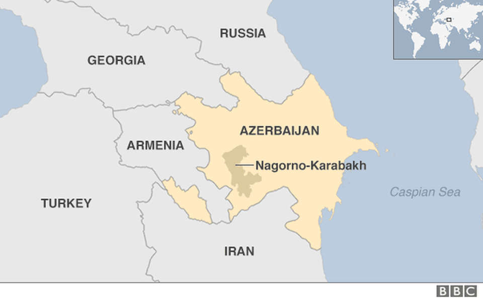 Hàng chục binh sĩ nghi thiệt mạng trong xung đột Azerbaijan - Armenia - 2 Hàng chục binh sĩ nghi thiệt mạng trong xung đột Azerbaijan - Armenia - 2
