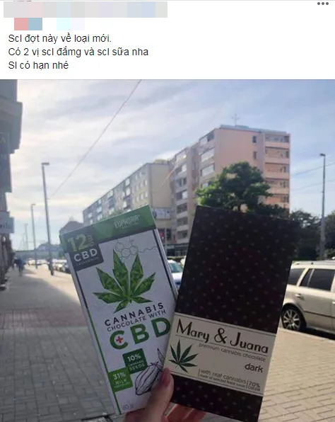 Kẹo mút, chocolate cần sa “bủa vây” mạng xã hội: Sử dụng ma túy chỉ với 40.000 đồng? - 1