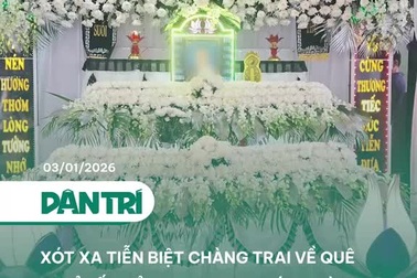 Xót xa tiễn biệt chàng trai về quê nghỉ Tết, tử nạn ngay trước nhà