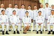 Tân thủ tướng Thái Lan và nội các tuyên thệ nhậm chức