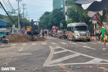 Vụ sụt lún ở Quy Nhơn: Tạm dừng thi công dự án chung cư để khắc phục sự cố