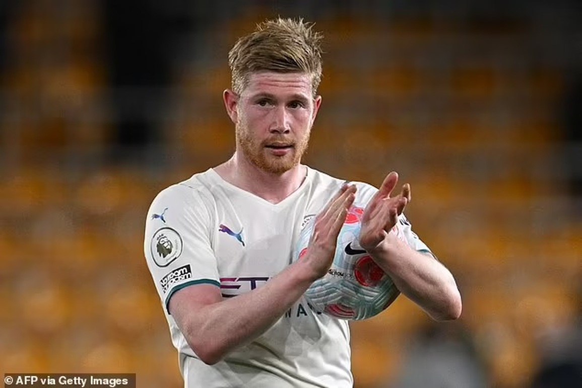 Lập poker vào lưới Wolves, De Bruyne vẫn tiếc rẻ bỏ lỡ bàn thắng thứ 5 - 4 Lập poker vào lưới Wolves, De Bruyne vẫn tiếc rẻ bỏ lỡ bàn thắng thứ 5 - 4