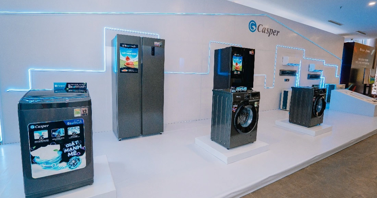 View - Máy giặt cửa trên của Casper có giá 3,69 triệu đồng | Báo Dân trí