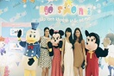 Hoa hậu Ngọc Hân vui chơi cùng Ngôi Sao Nhí tại Savico Megamall