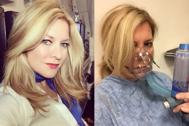 Nữ tiếp viên hàng không xinh đẹp phát bệnh vì bộ đồng phục gợi cảm