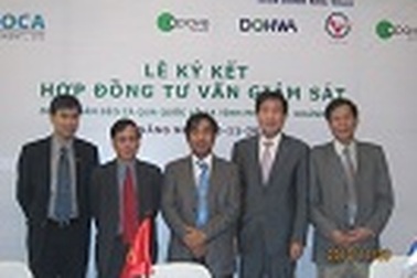 Lễ ký kết hợp đồng tư vấn giám sát Dự án hầm đường bộ qua đèo Cả