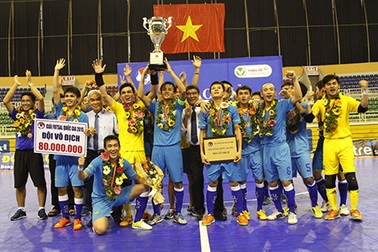 Sanna Khánh Hòa lần đầu vô địch futsal quốc gia