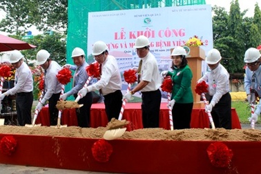 Xây mới khu điều trị 110 giường bệnh phục vụ giảm tải