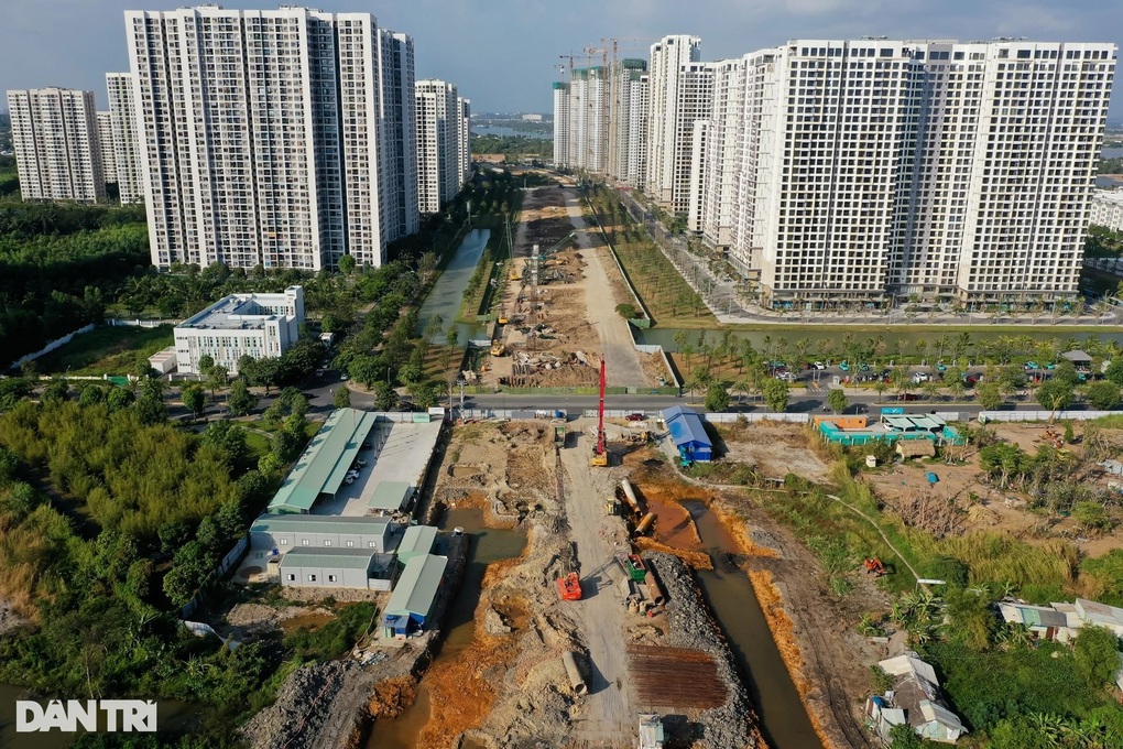 Vành đai 3 TPHCM sắp có đủ cát làm đường - 1 Vành đai 3 TPHCM sắp có đủ cát làm đường - 1