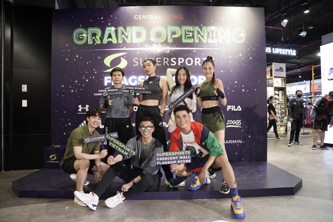 Supersports Việt Nam khai trương cửa hàng lớn nhất hệ thống tại TTTM Crescent Mall - 2 Supersports Việt Nam khai trương cửa hàng lớn nhất hệ thống tại TTTM Crescent Mall - 2