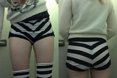 Cô gái bị cấm lên máy bay vì mặc quần quá ngắn