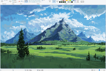 Khó tin những bức họa tuyệt đẹp này vẽ bằng phần mềm Microsoft Paint