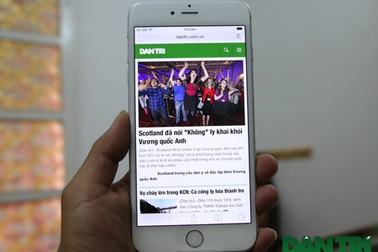 "Đập hộp" iPhone 6 Plus xách tay tại Việt Nam