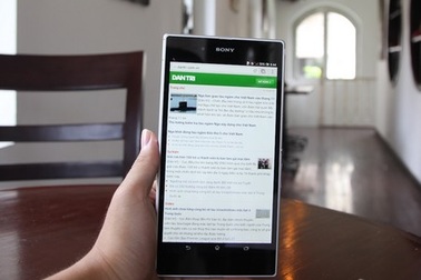 Đánh giá “bộ não” của điện thoại lớn nhất thế giới Sony Xperia Z Ultra