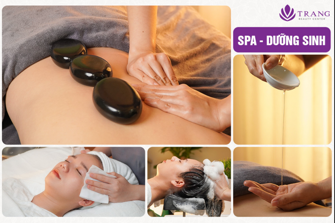 Dịch vụ Spa tại Trang Beauty Center đạt chuẩn chất lượng mang đến sự thoải mái từ thể chất đến tâm hồn.