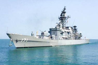 Ba tàu chiến Nhật Bản thăm Campuchia