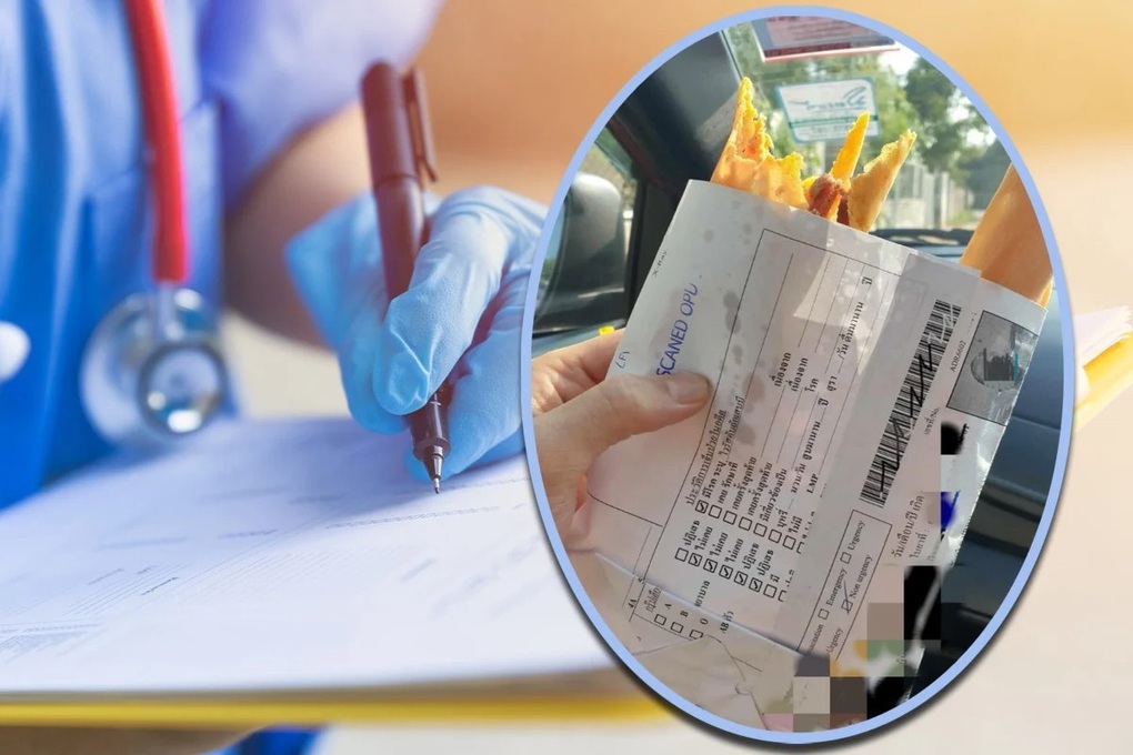 Bệnh viện tư nhân tại Thái Lan bị phạt vì để bệnh án làm giấy gói đồ ăn