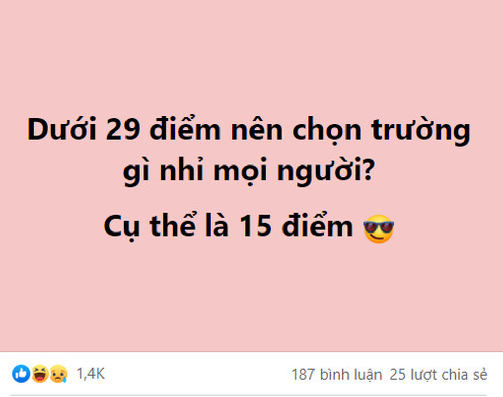 Sĩ tử thi nhau khoe điểm thi: Kẻ vui mừng, người toát mồ hôi vì suýt liệt - 6 Sĩ tử thi nhau khoe điểm thi: Kẻ vui mừng, người toát mồ hôi vì suýt liệt - 6