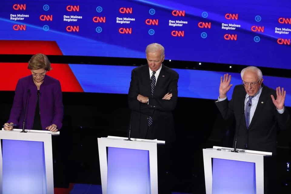 “Nóng” cuộc đua của đảng Dân chủ tìm đại diện đấu với Tổng thống Trump - 3 “Nóng” cuộc đua của đảng Dân chủ tìm đại diện đấu với Tổng thống Trump - 3