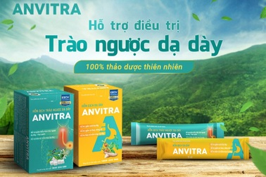 Hỗn dịch Anvitra - giải pháp cho trào ngược dạ dày với công nghệ EECV