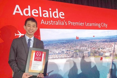 Một sinh viên Việt giành giải sinh viên quốc tế xuất sắc Nam Úc