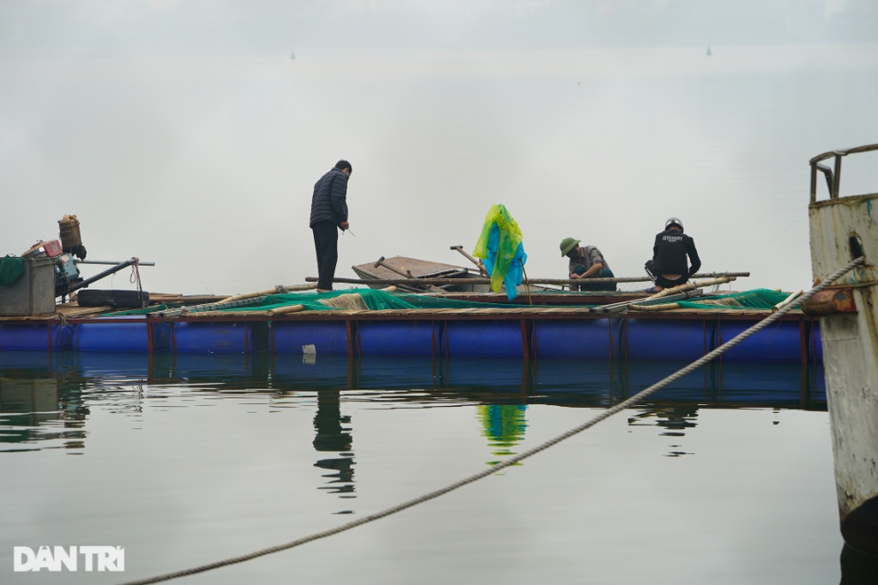 Hà Nội: Cận cảnh tháo dỡ bãi tàu thuyền hoang phế nhiều năm ở hồ Tây - 8 Hà Nội: Cận cảnh tháo dỡ bãi tàu thuyền hoang phế nhiều năm ở hồ Tây - 8