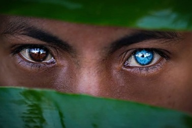 Bộ tộc bí ẩn mắc hội chứng hiếm gặp, sở hữu đôi mắt màu xanh biếc kỳ lạ