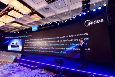 Sáng kiến về giải pháp năng lượng xanh tại tọa đàm của Midea