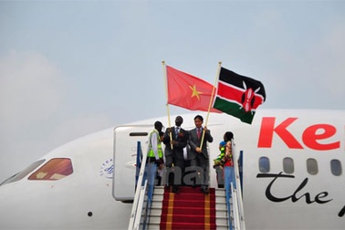 [Photo] Đường bay thẳng đầu tiên kết nối Việt Nam và Lục địa đen