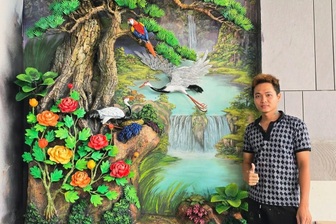 Người thợ hồ kiếm 50 triệu đồng/tháng nhờ kỹ năng đặc biệt