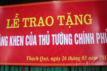 Người đàn ông dũng cảm nhảy sông cứu người vinh dự nhận Bằng khen của Thủ tướng Chính phủ.