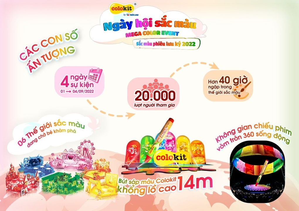 Ngày hội sắc màu - Mega Color Event: Không gian sắc màu sống động cho gia đình Việt - 2 Ngày hội sắc màu - Mega Color Event: Không gian sắc màu sống động cho gia đình Việt - 2