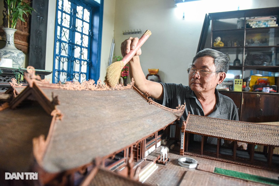 Đình làng từ gỗ gụ nhỏ nhất Việt Nam, giá nào cũng không bán - 12 Đình làng từ gỗ gụ nhỏ nhất Việt Nam, giá nào cũng không bán - 12