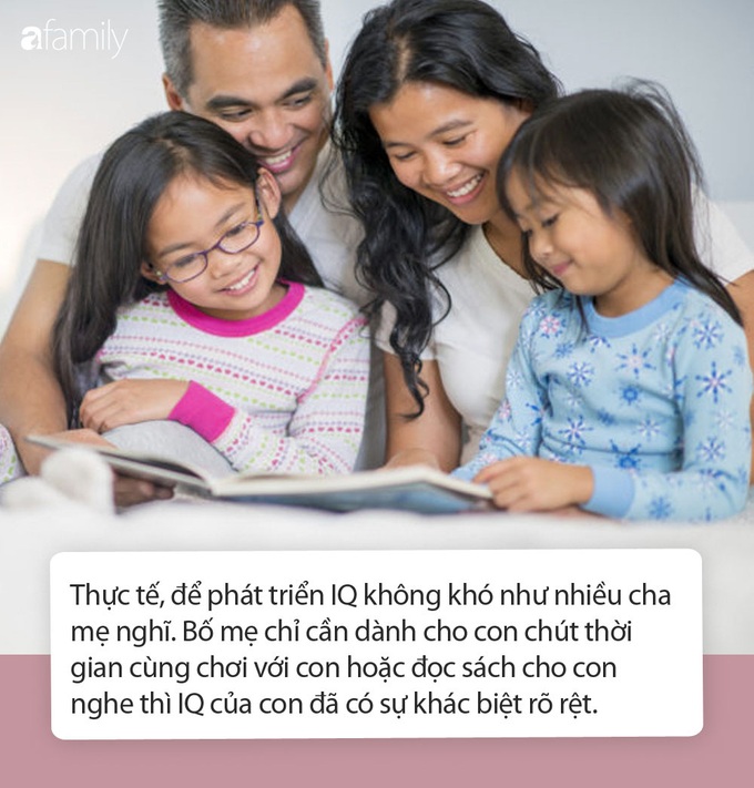Muốn IQ của con vượt trội, bố mẹ đừng quên làm hai điều này mỗi tối trước khi đi ngủ - Ảnh 5. Muốn IQ của con vượt trội, bố mẹ đừng quên làm hai điều này mỗi tối trước khi đi ngủ - Ảnh 5.