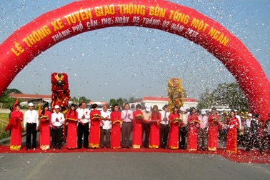 Khánh thành tuyến đường nối Cần Thơ - Hậu Giang trị giá 1.300 tỷ đồng