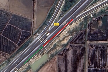 Điều chỉnh vạch sơn thách đố tài xế trên cao tốc Vĩnh Hảo - Phan Thiết