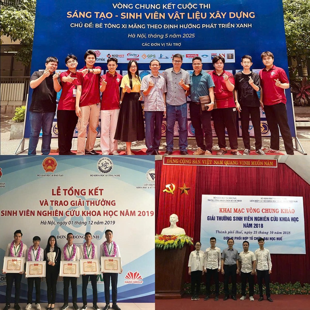 Hành trình học thuật bền bỉ của sinh viên ngành Công nghệ kỹ thuật vật liệu xây dựng - 2 Hành trình học thuật bền bỉ của sinh viên ngành Công nghệ kỹ thuật vật liệu xây dựng - 2