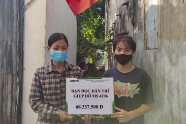 2 mẹ con chạy thận gặp khó khăn vì Covid-19 tiếp tục được giúp đỡ