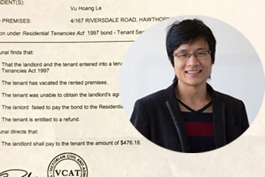 Quán quân Olympia 2005 thua kiện tại Úc vì “chiếm đoạt tài sản”