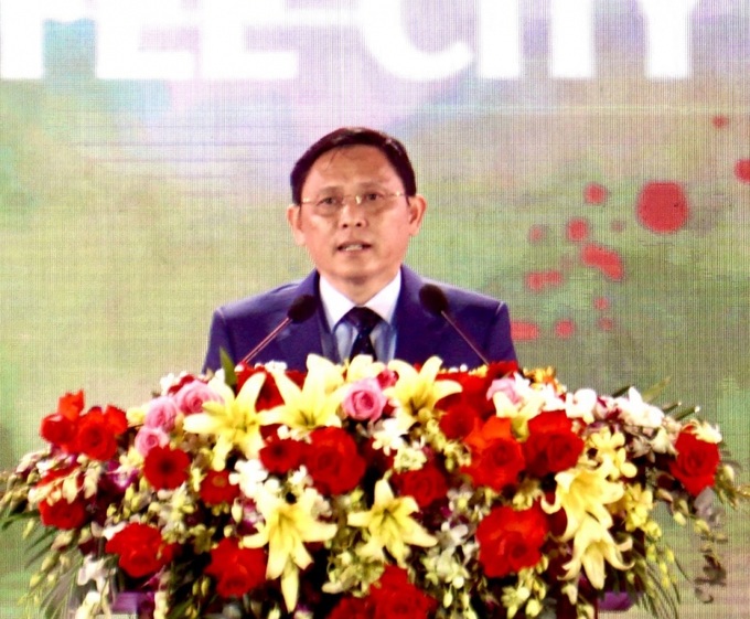 Phó Chủ tịch Thường trực Ủy ban Nhân dân tỉnh Đắk Lắk, Trưởng ban tổ chức lễ hội Nguyễn Tuấn Hà phát biểu tại lễ bế mạc