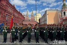 Đoàn quân đội Việt Nam tổng duyệt trên Quảng trường Đỏ trước lễ duyệt binh