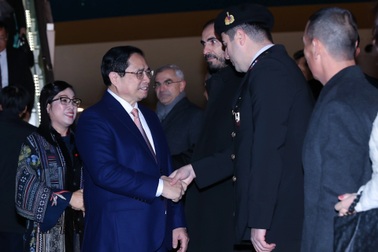 Thủ tướng tới Thủ đô Ankara, bắt đầu thăm chính thức Thổ Nhĩ Kỳ