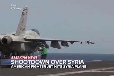Mỹ bắn rơi máy bay quân đội Syria