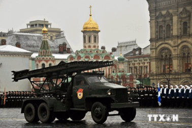 Nga tổ chức diễu hành tái hiện cuộc duyệt binh lịch sử