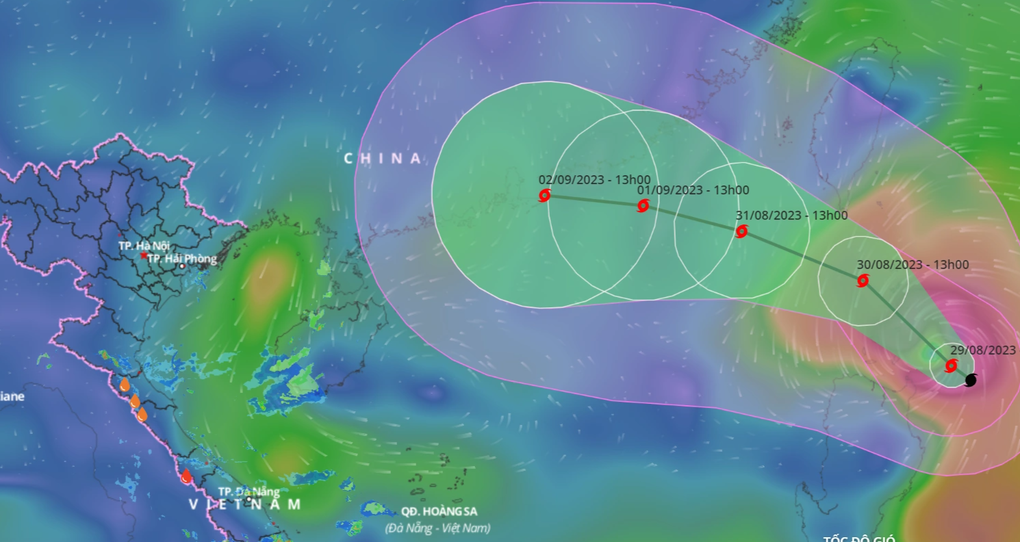 3 kịch bản của bão Saola khi vào Biển Đông - 1