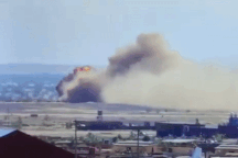 Rộ video máy bay Wagner phát nổ dữ dội ở châu Phi