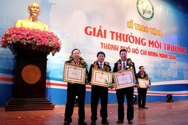 Cả 3 nhà máy của Vinamilk ở TP.HCM đều được nhận Giải thưởng môi trường năm 2014